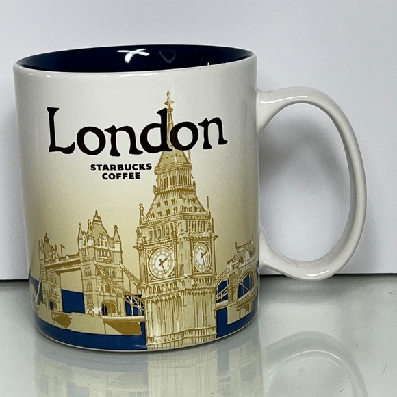 Starbucks London Global Icon Collector Series Coffee Mug Cup 16oz 475ml - Picture 11 of 11